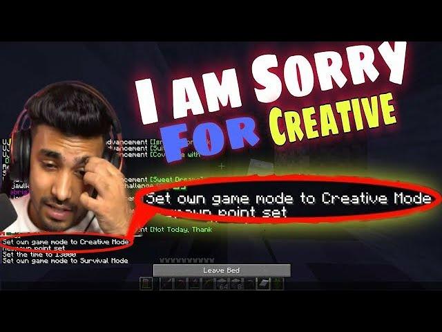 herobrine smp creative || herobrine smp || herobrine smp creative mode use || it's Gaurav 26