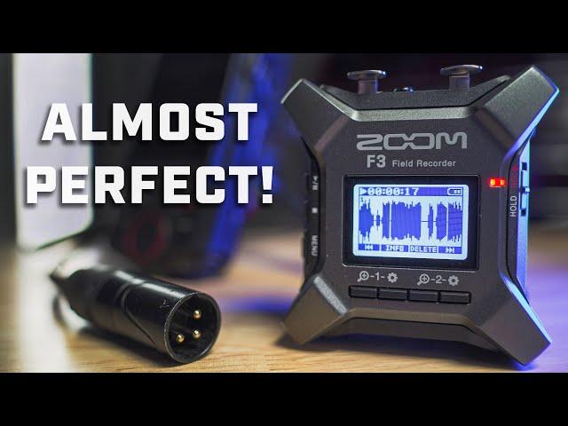 Zoom F3 Recorder | Detailed Review (32-bit float)