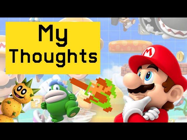 My Thoughts On The 2.0 Update For Super Mario Maker 2