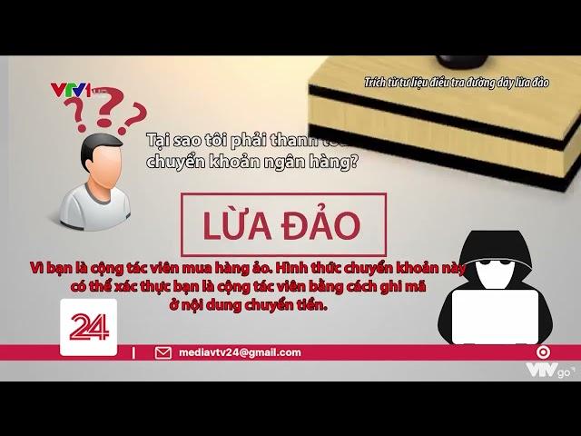 Tiêu Điểm: Cảnh báo lừa đảo việc làm online | VTV24