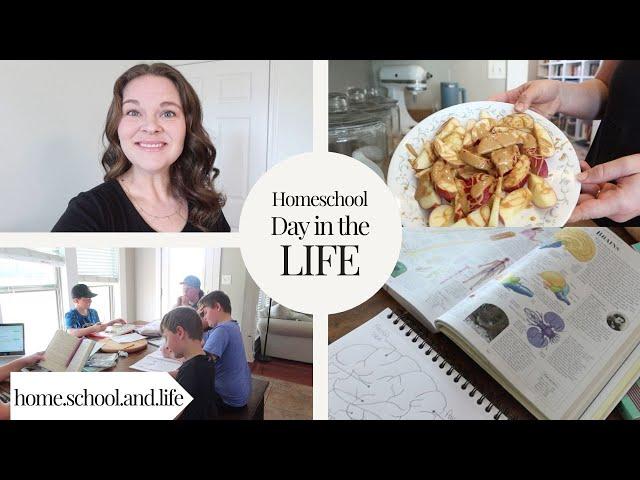 Homeschool Day in the Life~ Mom of 5