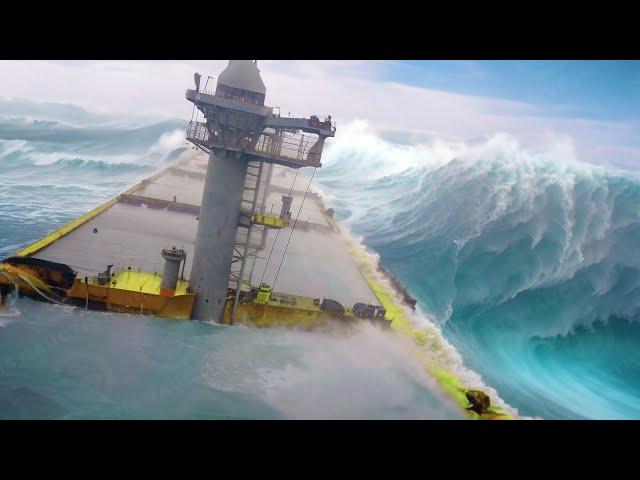 The Most Dangerous North Sea: Why Monster Waves in the North Sea Can Sink Giant Ships