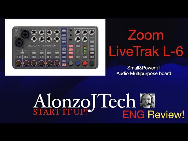 Zoom Livetrak L-6 (ENG Review)!