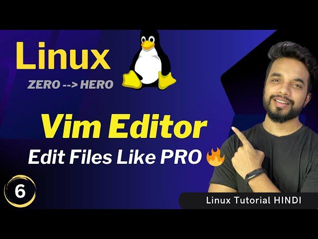 Learn How to use vi / vim editor in Linux with examples in Hindi | MPrashant