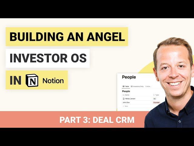 Building an Angel Investor OS in Notion | Part 3: Deal Flow