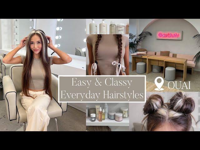 Easy & Classy Everyday Hairstyles | Jadyn Hailey