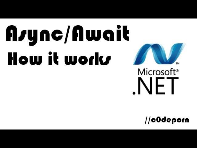 Async/Await in C# - How it works and how to use it