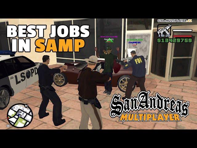 TOP 10 JOBS in GTA San Andreas Multiplayer - SAMP Online Servers