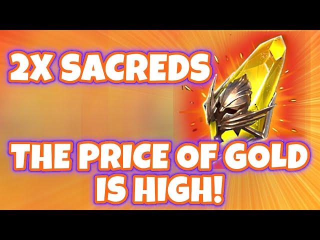 15 SACRED SHARDS & LIGHTNING DOES STRIKE TWICE! - Raid: Shadow Legends