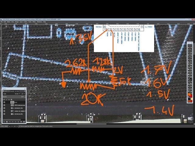 The RTX 2080Ti FE memory voltage mod (Titan RTX uses the exact same PCB)