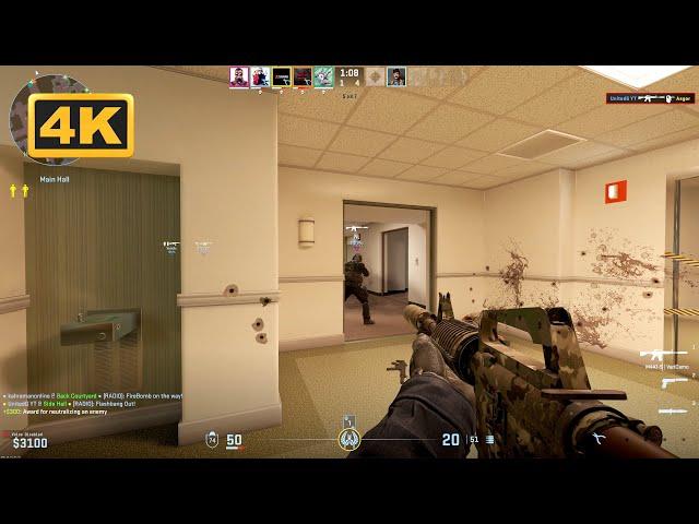 Counter Strike 2 Gameplay 4K (No Commentary)