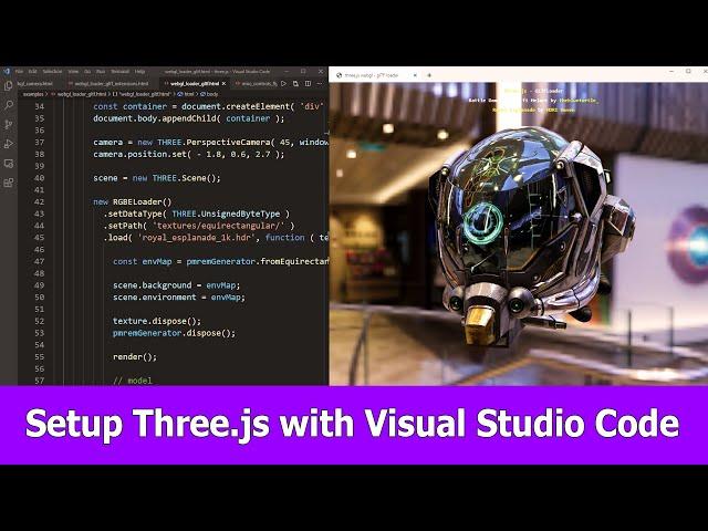 Three.js Visual Studio Code Setup Tutorial