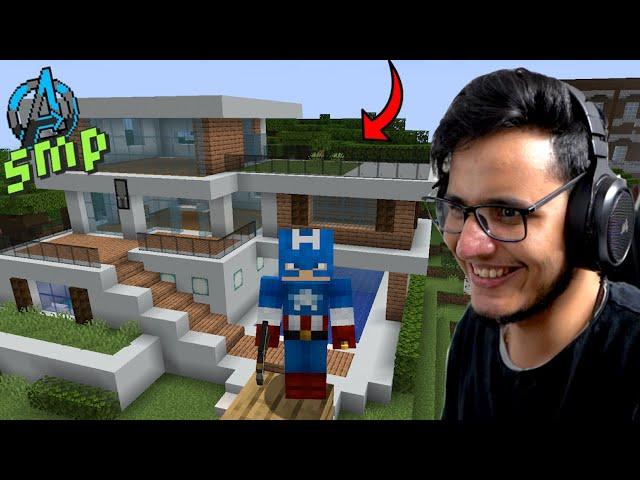 I Built The Best Modern House in Minecraft [Avengers SMP]