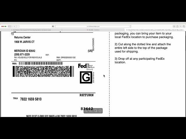 FedEx How to Create a FedEx Shipping Label