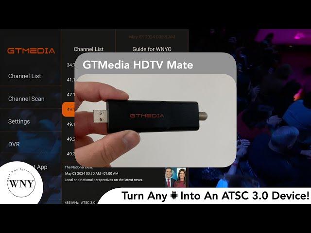 ATSC 3.0 USB Stick! GTMedia HDTV Mate Review