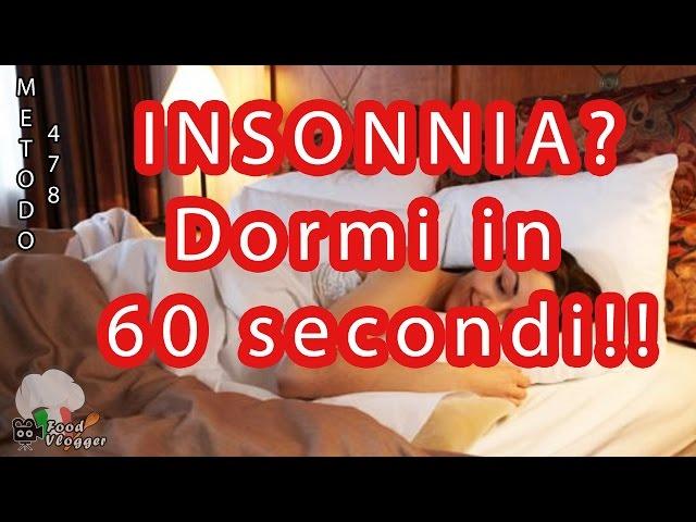 INSONNIA STOP! METODO 4 7 8 per addormentarsi facilment, rimedio per DORMIRE veloce Andrew Weil