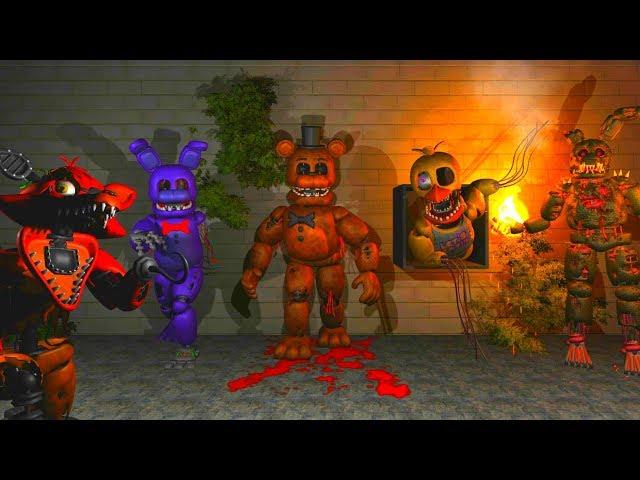 Playing As Sinister Hacked Animatronics in FNAF Sinister Hacked