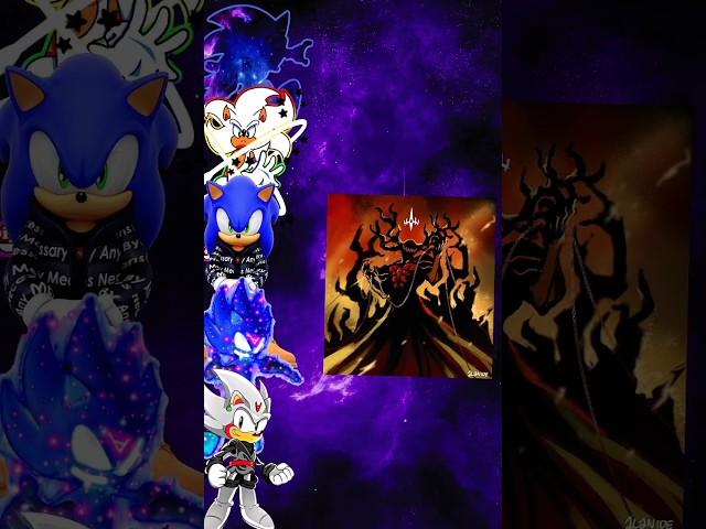 Drip Sonic, Galaxy Sonic,Omni Universal Sonic, Omni God Sonic, Archie Ultra Hyper Sonic vs Everyone