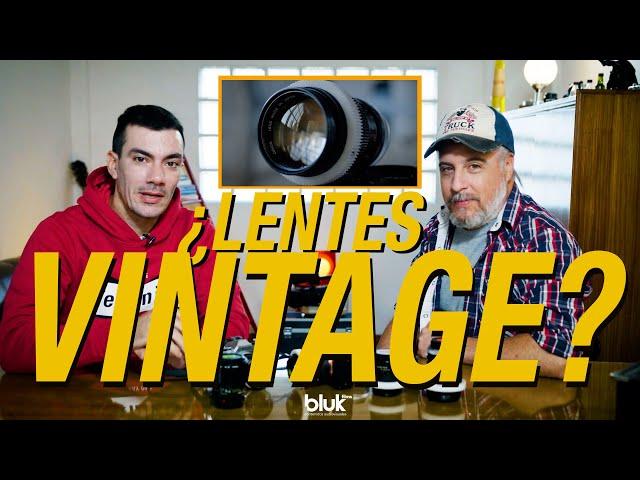 Hablamos de LENTES VINTAGE para GRABAR VIDEO.  | Ft Charly Cejas | Ariel Fiminela