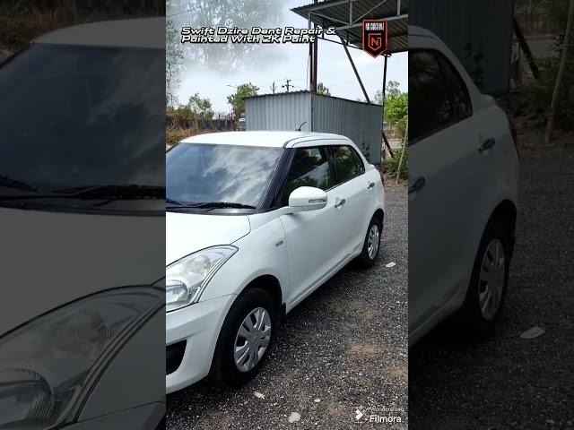 Swift Dzire Dent Repair & Painted With 2K Paint #marutisuzuki #dezire #modified #modification