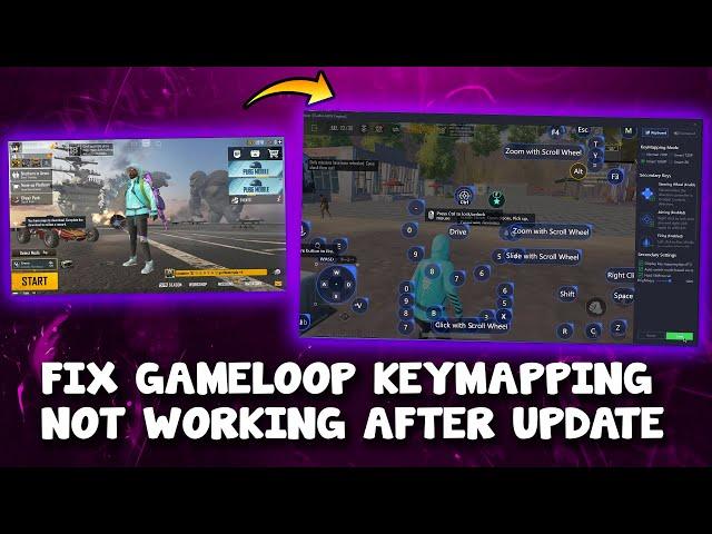 Fix Gameloop PUBG MOBILE KEYMAPPING Error After 1.4.0 Update (Godzilla) | KEY MAPPING Issue Fixed