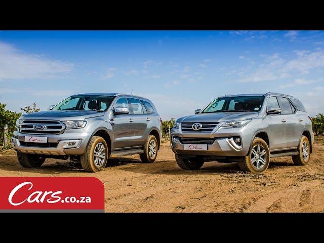 Toyota Fortuner vs Ford Everest: In-Depth Comparison & Review (2016)