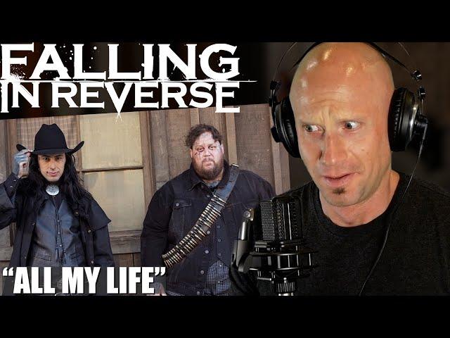 Country Metal is a Thing Now?! Falling In Reverse - "All My Life" Reaction & Analysis