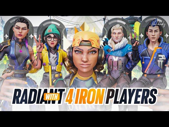 When Radiant Plays With Iron Players | *Ultimate Bakchodi* | 8Bit Binks69