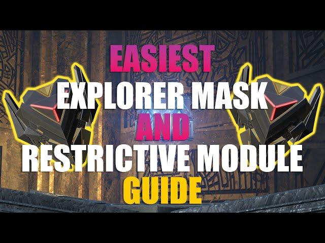 Soulmask | How to get the Explorer Mask & The restrictive module for Mimicry - Full run