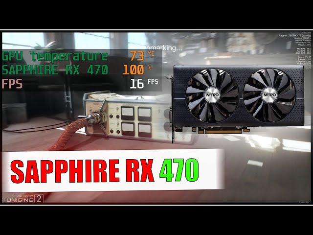 SAPPHIRE RX 470 4GB superposition benchmark