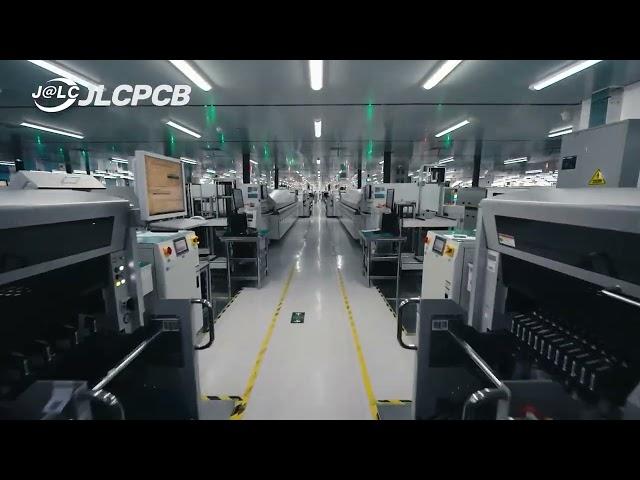 Have a look at the JLCPCB SMT Production Line for PCBA - JLCPCB PCBA Journey 1