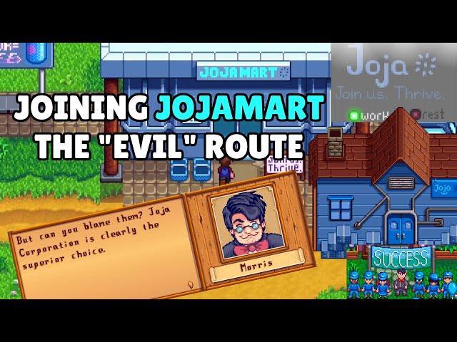Joja Mart - Stardew Valley's "Evil" Route - Now With a Tour! (1.5 Content)