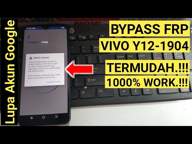 ViVO Y12 (1904) FRP Unlock/ Google Account Bypass 2020 Tanpa Pc || JKS opreker handphone