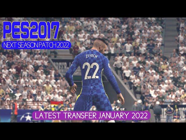 PES 2017 NSP 2022 | LATEST OPTION FILE JANUARY 2022 | GAMEPLAY | REAL MADRID VS CHELSEA | NSP 2022