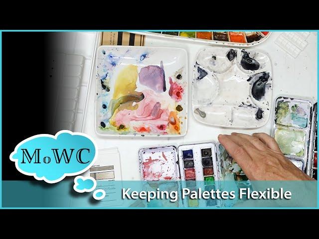 Choosing Watercolor Palettes with Flexibility in Mind