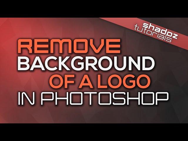 How to Remove the Background of a Logo (Transparent)