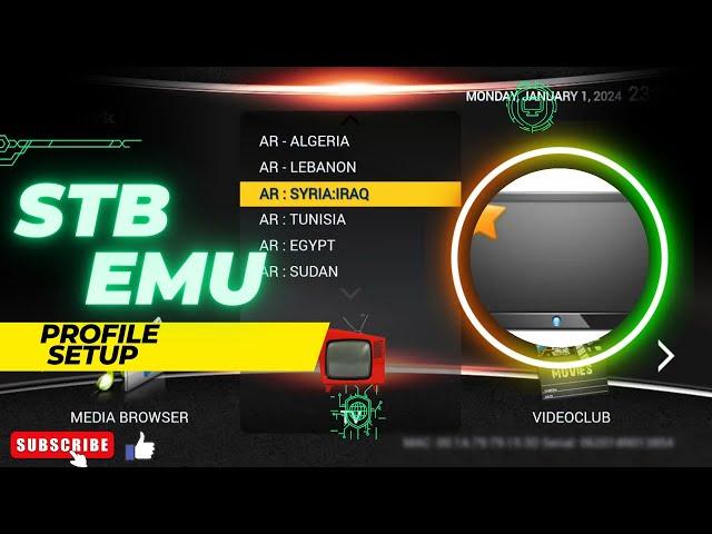 STB Emu Setup on Android Tv Box