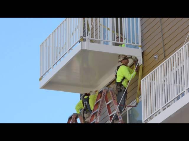 View Bolt On Aluminum Balcony Install