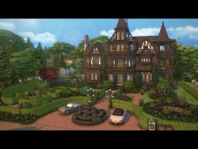 The Goths Gothic Family Home | The Sims 4 Speed Build | Creating A Save File