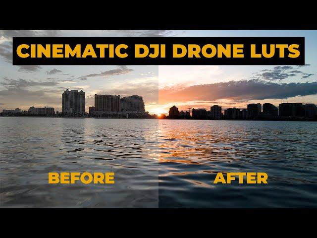 Cinematic DJI Drone LUT Pack FREE DOWNLOAD