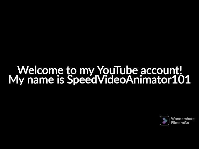 Welcome to my YouTube account/First FilmoraGo video