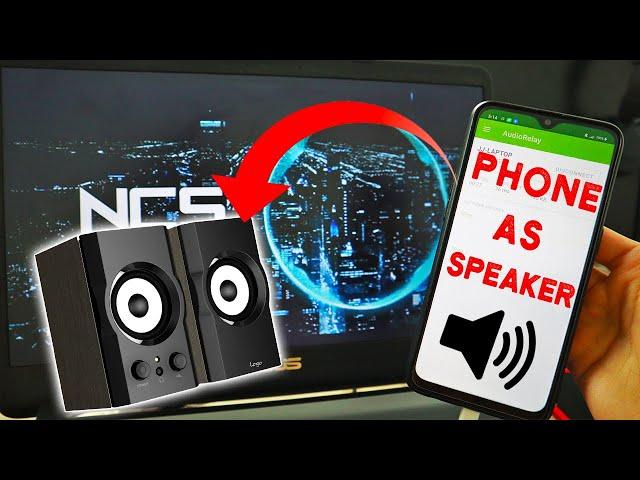 How to Use your Smartphone as a Speaker (Wireless and USB)