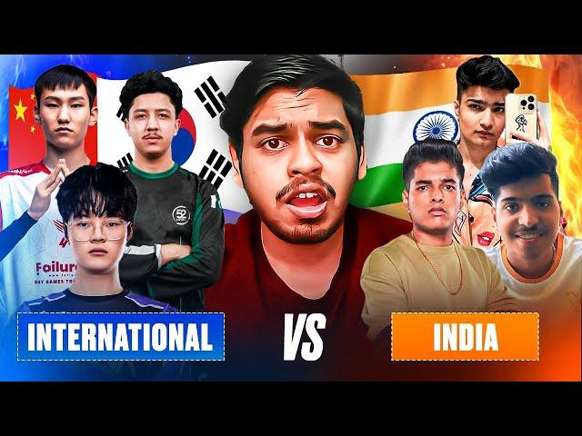 INTERNATIONAL PRO vs INDIAN PRO PLAYER 1vs4 CLUTCH | BEST Moments in PUBG Mobile