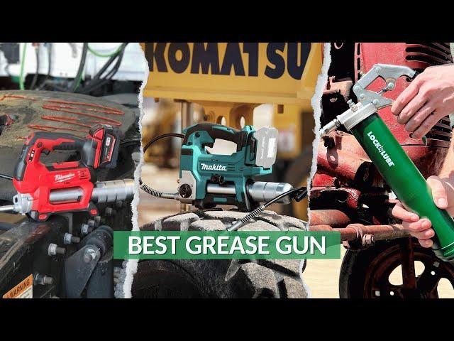 7 Best Grease Gun 2025! Handheld and Manual