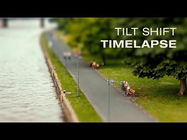 Tilt Shift Timelapse - Miniature Riverside