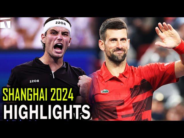 Novak Djokovic vs Taylor Fritz SF Highlights | Shanghai 2024