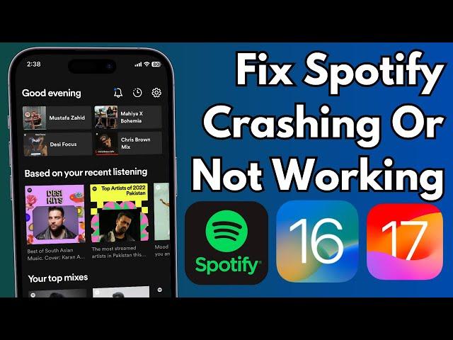 How To Fix Spotify Keeps Crashing or Not Working on iPhone iOS 16/17