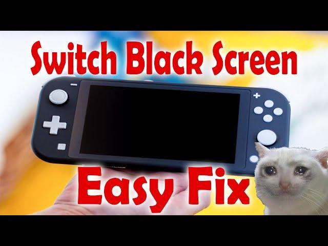 How To Fix The Switch Black Screen (In 20 Seconds!)