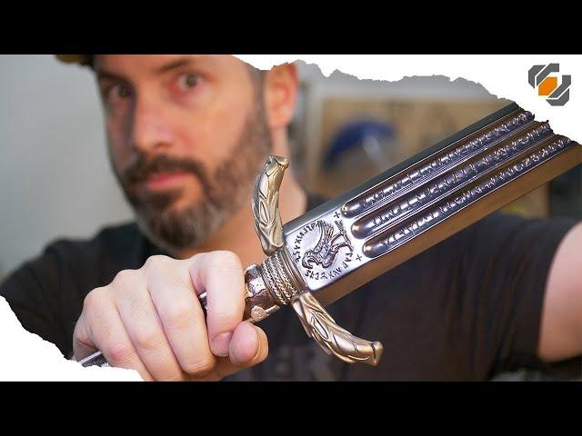 SHINY! Graphite vs. Metallic Finishes - Wonder Woman's Sword of Athena