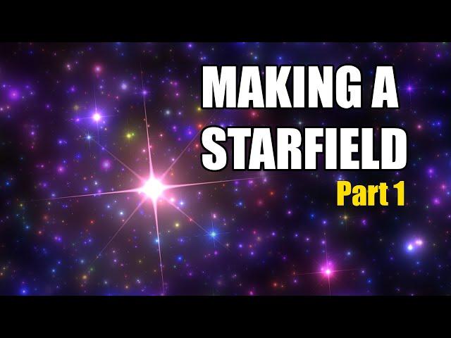 Shader Coding: Making a starfield - Part 1